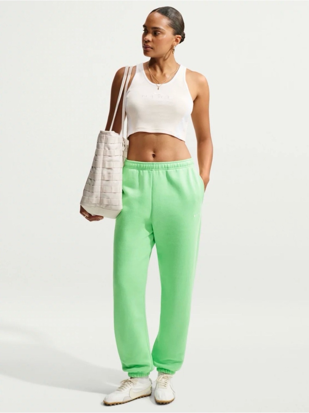 Nike Neon Green Track Joggers